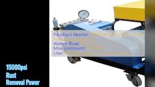 15000psi Pressure Washer Rust Removal