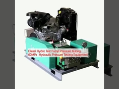 Diesel Hydro Test Pump Pressure Testing 60MPa  Hydraulic Pressure Testing Equipment