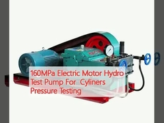 160MPa Electric Motor Hydro Test Pump For  Cyliners Pressure Testing