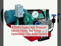 400MPa Super High Pressure Electric Hydro Test Pump Hydrostatic Pipe Tester System