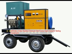 1200 Bar 132kw Pipeline Pressure Test Pump High Pressure Testing Equipment