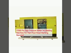 17000 Psi High Pressure Water Jet Blasting Machine For Paint Rust Road Marking Removal