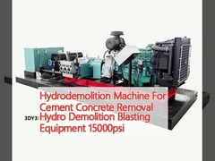 Hydrodemolition Machine For Cement Concrete Removal Hydro Demolition Blasting Equipment 15000psi