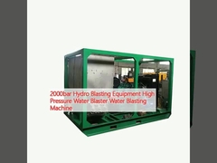 2000bar Hydro Blasting Equipment High Pressure Water Blaster Water Blasting Machine