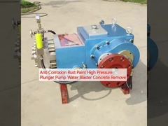 Anti Corrosion Rust Paint High Pressure Plunger Pump Water Blaster Concrete Remove