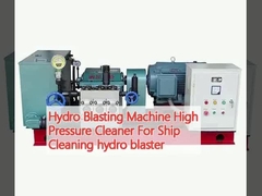 Hydro Blasting Machine High Pressure Cleaner For Ship Cleaning hydro blaster