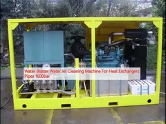 Water Blaster Water Jet Cleaning Machine For Heat Exchangers Pipes 1600bar