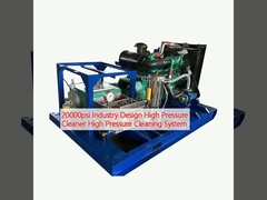 20000psi Industry Design High Pressure Cleaner High Pressure Cleaning System