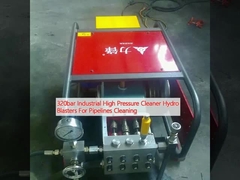 320bar Industrial High Pressure Cleaner Hydro Blasters For Pipelines Cleaning