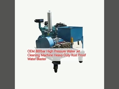 OEM 800bar High Pressure Water Jet Cleaning Machine Heavy Duty Rust Proof Water Blaster