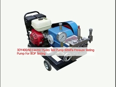 3DY400/60 Electric Hydro Test Pump 60MPa Pressure Testing Pump For BOP Testing