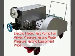 Electric Hydro Test Pump For Valves Pressure Testing Water Pressure Testing Equipment Price