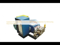 Explosion Proof 15000psi Industrial High Pressure Washers For Removing Rust From Steel