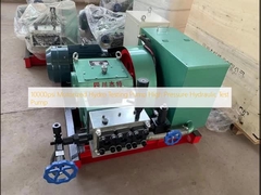 10000psi Motorized Hydro Testing Pump High Pressure Hydraulic Test Pump