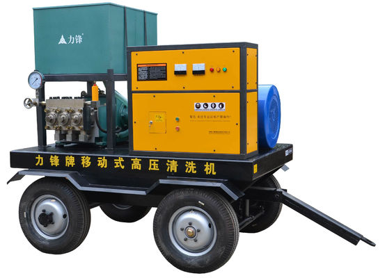 1200 Bar 132kw Pipeline Pressure Test Pump High Pressure Testing Equipment