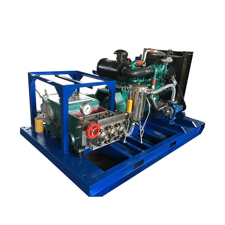 Industrial Water Jet Cleaning Machine Shipyard Rust Remove Pressure Water Pump