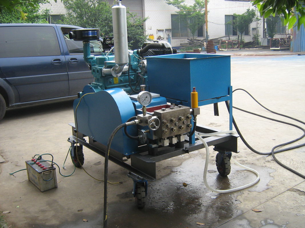 10000psi Pipe Pressure Testing Equipment 13L/ Min Hydro Testing Pump