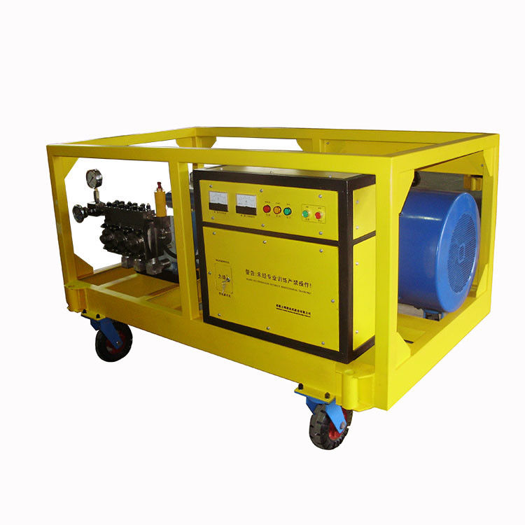 75KW Electric Hydraulic Pipeline Pressure Test Pump For Pressure Vessel