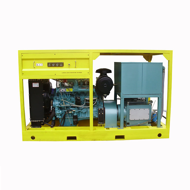 132kw High Pressure Water Jet Sewer Cleaning Machine System Water Jet Cleaner