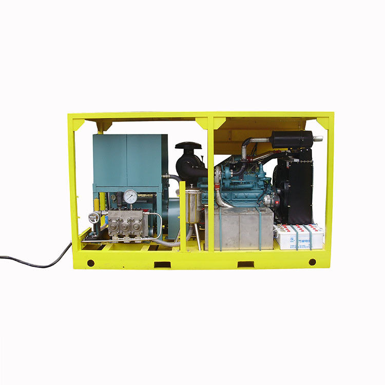 132kw High Pressure Water Jet Sewer Cleaning Machine System Water Jet Cleaner