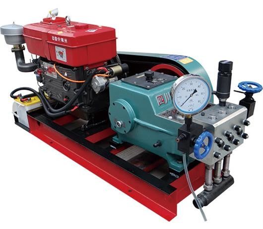 15kw Ultra High Pressure UHP Water Blasting Machines Heat Exchangers Pipes Cleaning