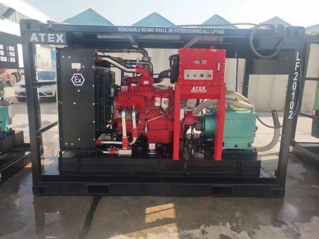 10000psi ATEX ZONE 2 High Pressure Pump Unit Explosion Proof Water Pump On Offshore