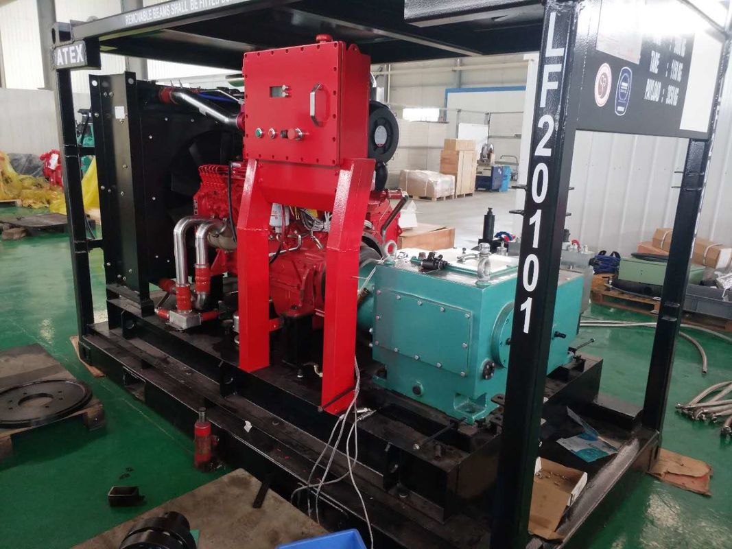 10000psi ATEX ZONE 2 High Pressure Pump Unit Explosion Proof Water Pump On Offshore