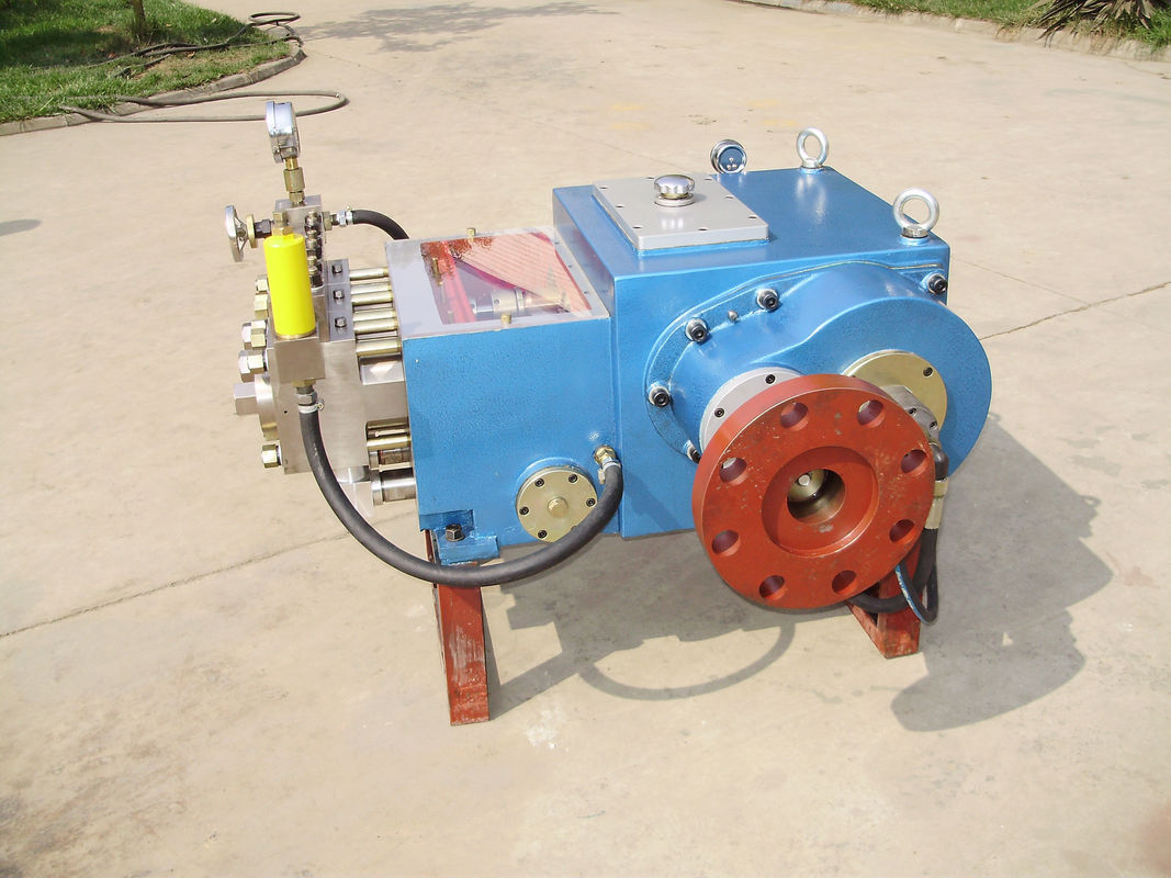 300bar Cold Water Industrial High Pressure Plunger Pumps For Refinery Fields