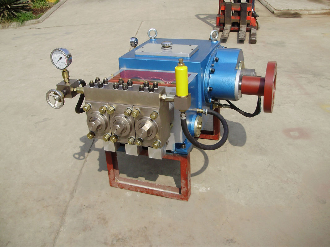 300bar Cold Water Industrial High Pressure Plunger Pumps For Refinery Fields