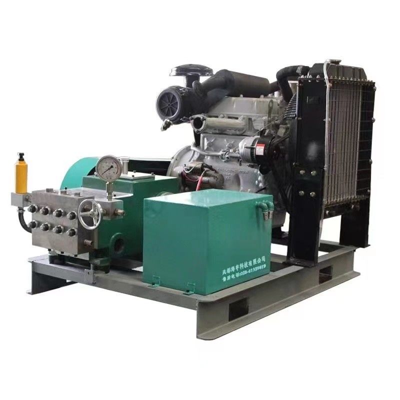 15kw 400bar Industrial Water Jet Cleaning Machine Water Jet Sewer Machine