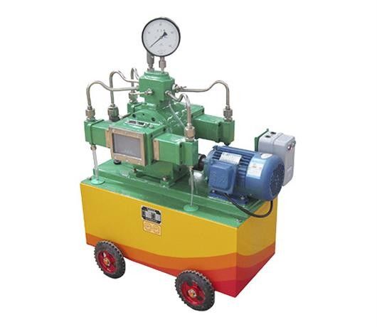 1100W Electric Hydro Test Pump Pipeline Pressure Testing Equipment For Wellhead And BOP