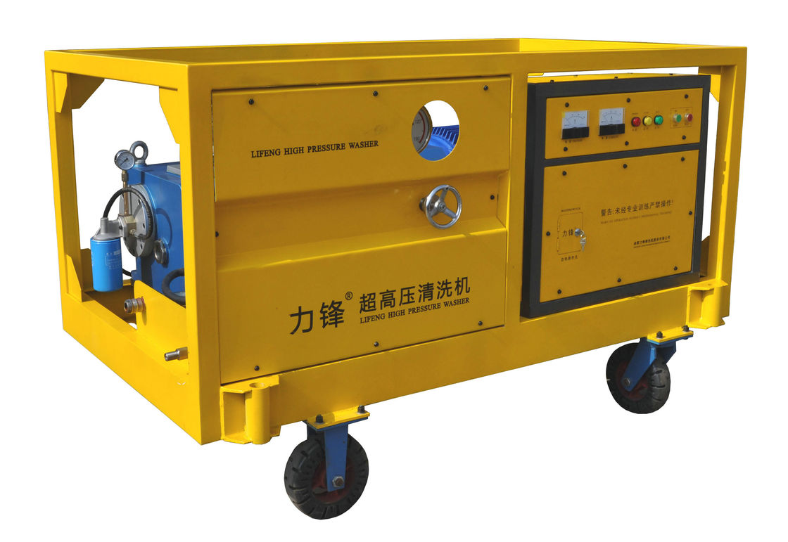 11600psi Industrial High Pressure Washers Mobile For Electricity Plant Pipes Clean