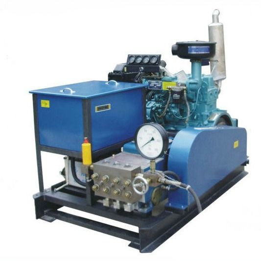 Triplex Plungers High Pressure Water Jet Pump For Industrial Use 1000bar ISO9001