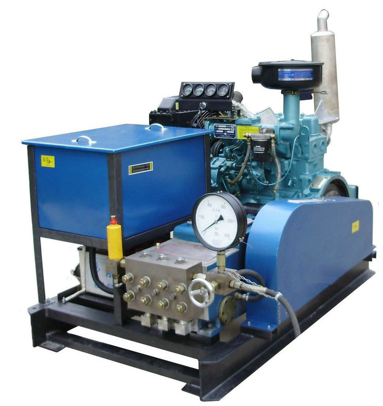 15kw High Pressure Hydro Test Pump For Pipelines Diesel Engine Drive