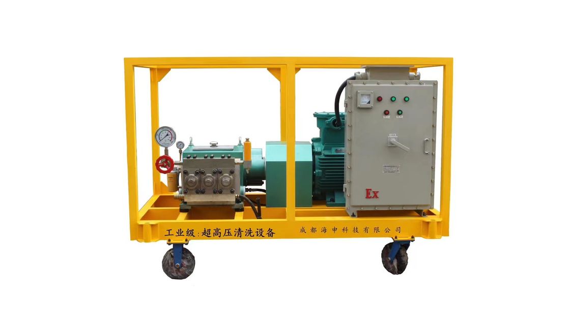1000bar Hydro Blasting Equipment For Rust Removing On Ship Hydro Blaster
