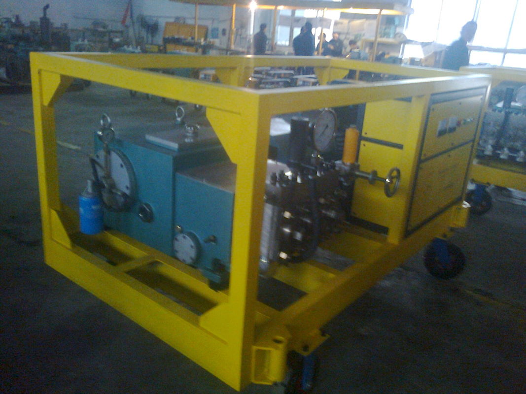 55kw 10000psi Industrial Water Jet Cleaning Machine Diesel Engine Driven