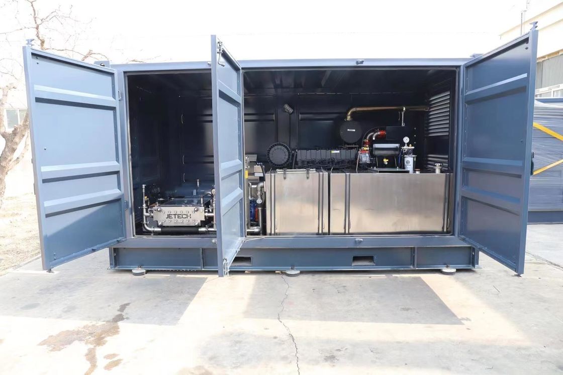 2800bar Hydro Blasting Machine For Concrete Remove Hydro Blaster 700HP