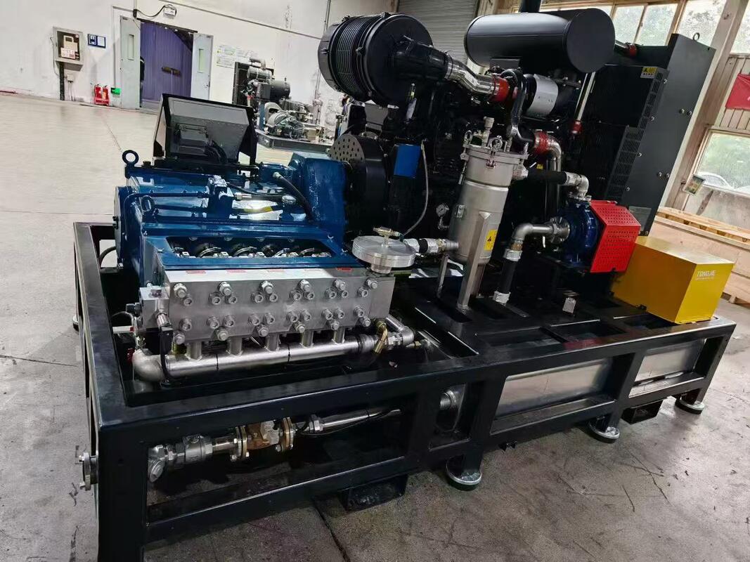 Electric Motor Explosion Proof Hydro Test Pump High Pressure Testing System