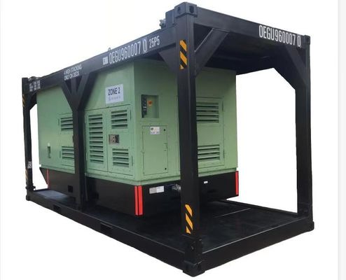 10000psi ATEX ZONE 2 High Pressure Pump Unit Explosion Proof Water Pump On Offshore
