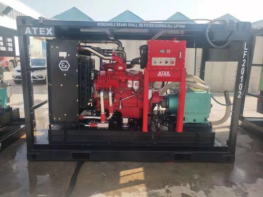 10000psi ATEX ZONE 2 High Pressure Pump Unit Explosion Proof Water Pump On Offshore