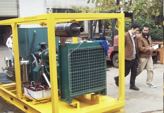 High Pressure Water Jet Washer High Pressure Washing Machine For Road Mark Removal
