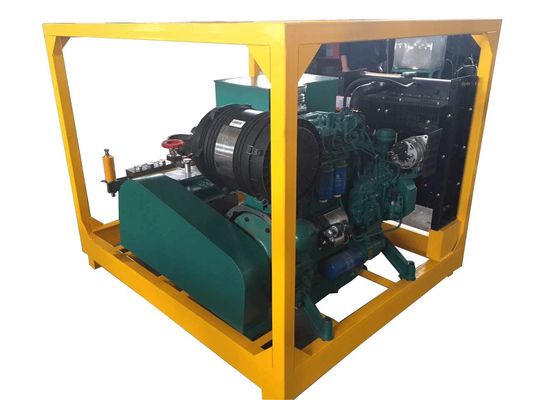 Diesel Hydro Test Pump Pressure Testing 60MPa  Hydraulic Pressure Testing Equipment