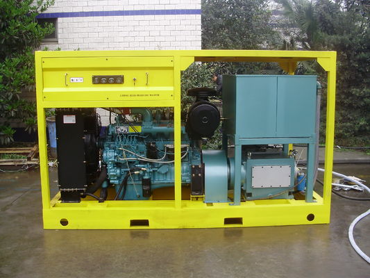 100L/Min 700bar Hydro Blasting Machine Hydro Blaster For Road Mark Removal